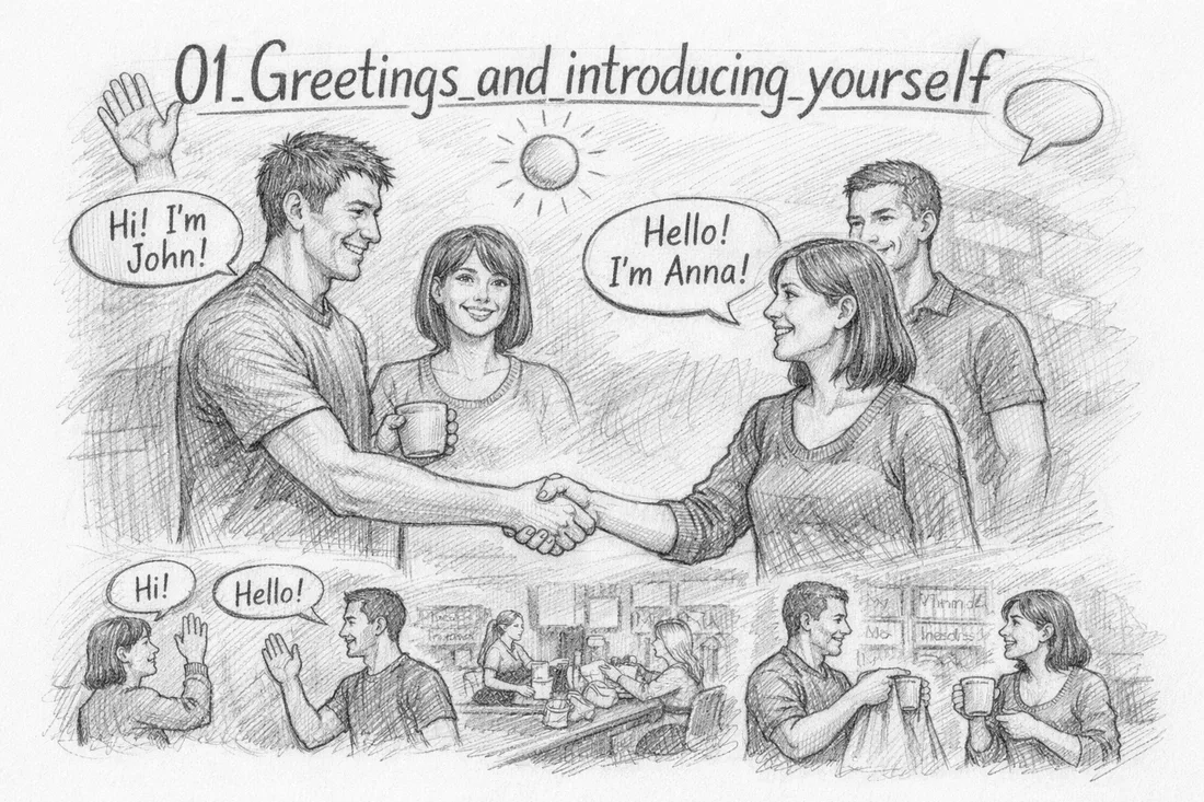 Greetings and introducing yourself lesson preview