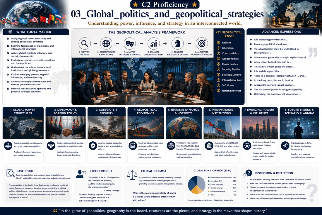 Global politics and geopolitical strategies lesson preview
